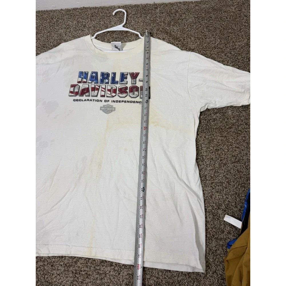 Harley Davidson Vtg Santa Barbara California Men's Short Sleeve T-Shirt Size 2XL